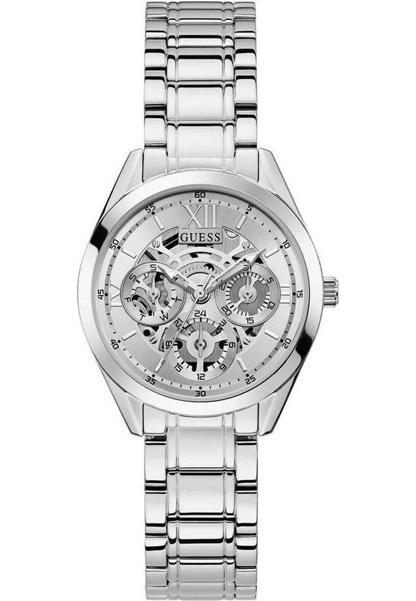 Zegarek Guess Zegarek Guess Clear Cut GW0253L1 Skeleton damski .