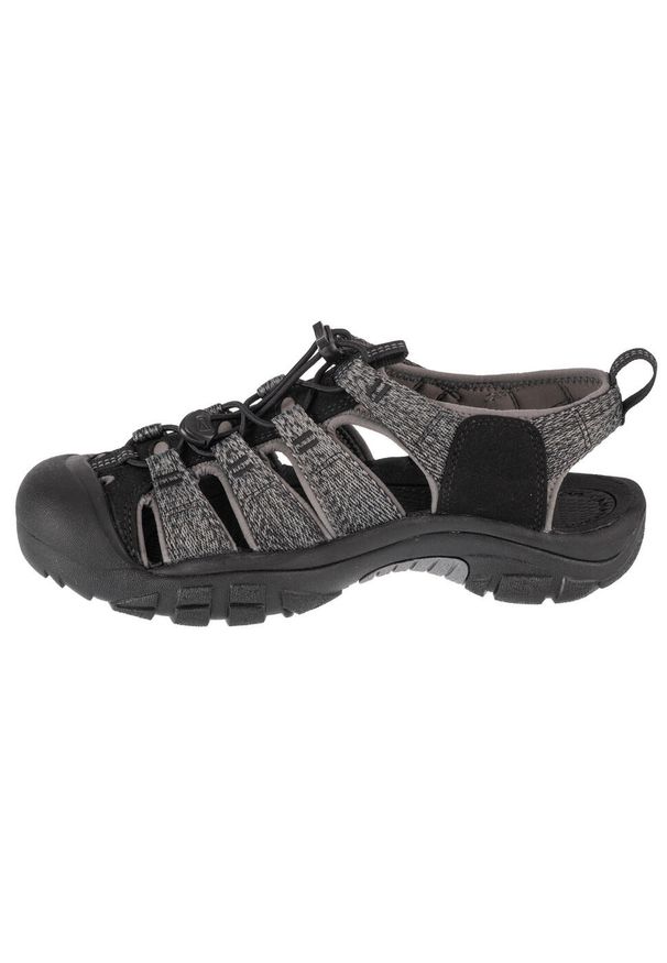 keen - Buty do chodzenia damskie Keen Newport H2 Calz M. Kolor: wielokolorowy, czarny, szary. Materiał: materiał, tkanina. Sport: turystyka piesza