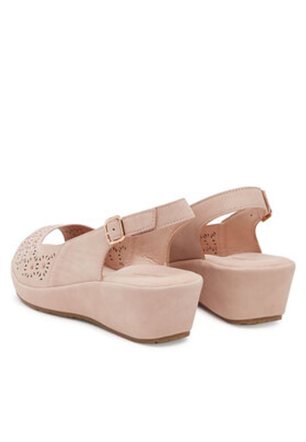 Clara Barson Sandały WFA3950-1 Różowy. Kolor: różowy. Materiał: syntetyk, materiał