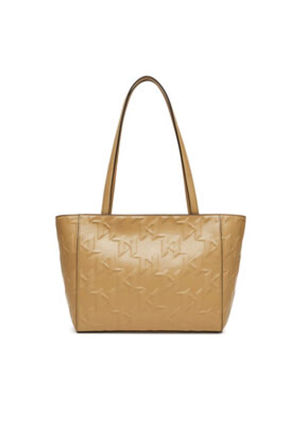 Karl Lagerfeld - KARL LAGERFELD Torebka A2W30026 Brązowy. Kolor: brązowy. Materiał: skórzane