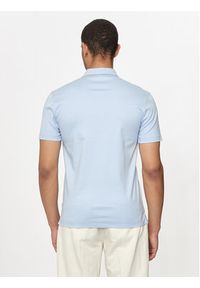 BOSS - Boss Polo Palosh 30 50471335 Błękitny Slim Fit. Typ kołnierza: polo. Kolor: niebieski. Materiał: bawełna