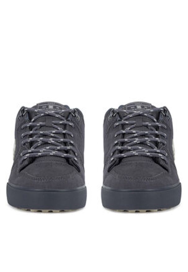 DC Shoes Sneakersy PURE WNT ADYS300151-XSSW Szary. Kolor: szary. Materiał: zamsz, skóra