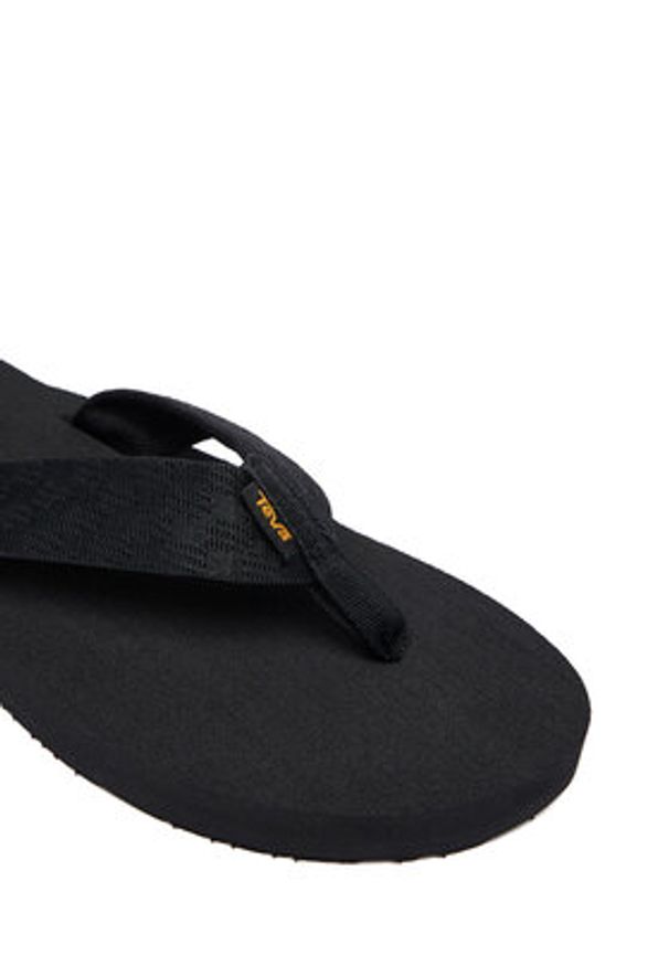 Teva Japonki Mush II 4168 Czarny. Kolor: czarny. Materiał: materiał