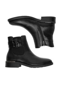 Clara Barson Botki CEO-WS6397-03 Czarny. Kolor: czarny. Materiał: skóra, materiał #3