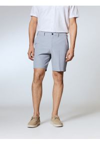 Reserved - Szorty regular fit - jasnoniebieski. Kolor: niebieski. Materiał: bawełna, włókno, tkanina #1