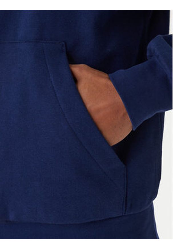 Adidas - adidas Bluza Essentials Feel Cozy JE3810 Granatowy Regular Fit. Kolor: niebieski. Materiał: bawełna