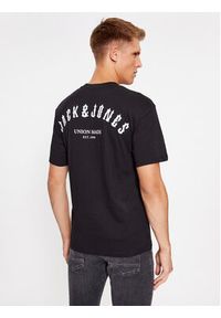 Jack & Jones - Jack&Jones T-Shirt 12235135 Czarny Relaxed Fit. Kolor: czarny. Materiał: bawełna