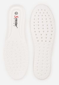 Renee - Beżowe Sneakersy na Platformie z Cholewką z Koronką i Brokatem Chada. Okazja: na co dzień. Kolor: beżowy. Materiał: koronka. Szerokość cholewki: normalna. Wzór: koronka. Obcas: na platformie #9