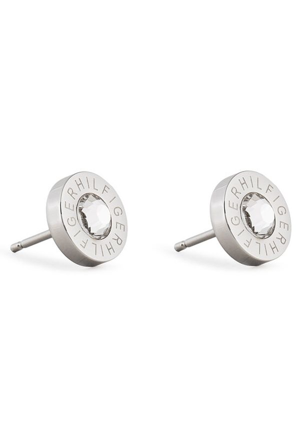 TOMMY HILFIGER - Tommy Hilfiger Kolczyki 2700259 Srebrny. Materiał: ze stali, ze stali nierdzewnej. Kolor: srebrny