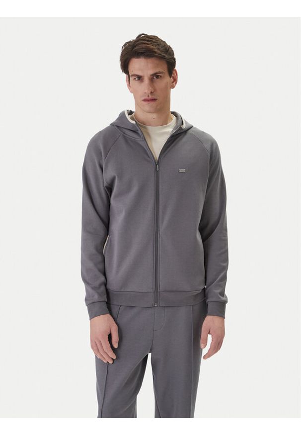 BOSS Bluza Sense 50557206 Szary Regular Fit. Kolor: szary. Materiał: bawełna