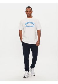 New Balance T-Shirt Greatest Hits MT41514 Biały Relaxed Fit. Kolor: biały. Materiał: bawełna #3