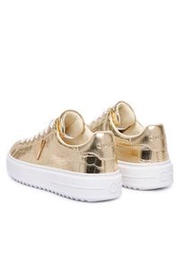 Guess Sneakersy FLFD15 PEL12 Złoty. Kolor: złoty. Materiał: skóra