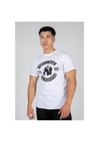 GORILLA WEAR - Koszulka fitness męska Gorilla Wear Tulsa T-shirt. Kolor: biały. Sport: fitness #1