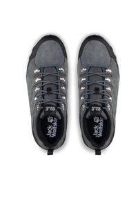 Jack Wolfskin Trekkingi Refugio Texapore Low M 4049851 Szary. Kolor: szary. Materiał: skóra. Sport: turystyka piesza #6
