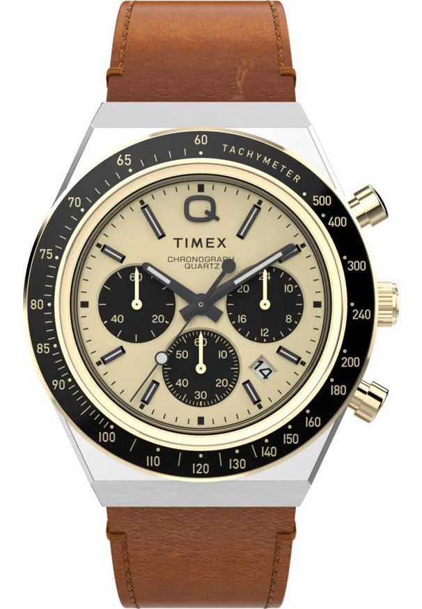 Zegarek męski Timex TW2W64400 brązowy. Kolor: brązowy