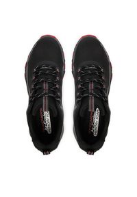 skechers - Skechers Trekkingi MAX PROTECT PROMOTE 237669/BKRD Czarny. Kolor: czarny. Materiał: skóra. Sport: turystyka piesza #6