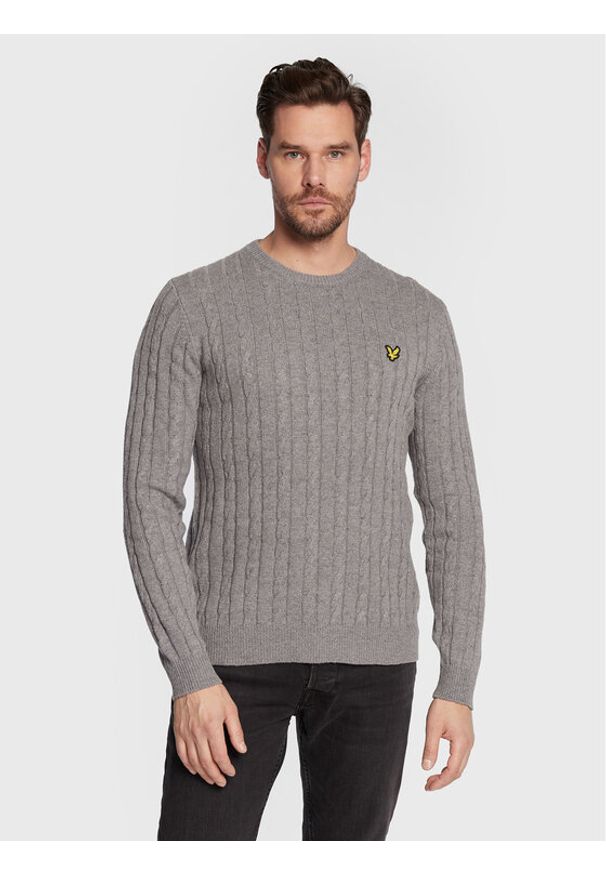 Sweter Lyle & Scott. Kolor: szary