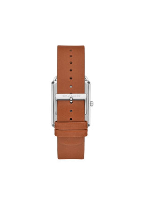 Skagen Zegarek Hagen SKW6931 Brązowy. Kolor: brązowy