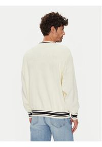Guess Jeans Sweter M5YR21 Z3HM1 Écru Regular Fit. Materiał: bawełna