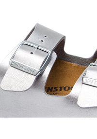Birkenstock Klapki Arizona Bs 1012283 Srebrny. Kolor: srebrny. Materiał: skóra #7