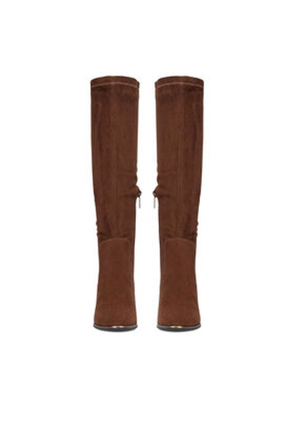 Jenny Fairy Kozaki WFA3135-1 Brązowy. Kolor: brązowy. Materiał: materiał