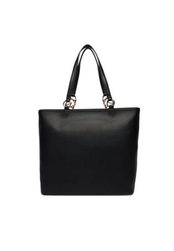 Love Moschino - LOVE MOSCHINO Torebka JC4005PP1OLB0000 Czarny. Kolor: czarny. Materiał: skórzane