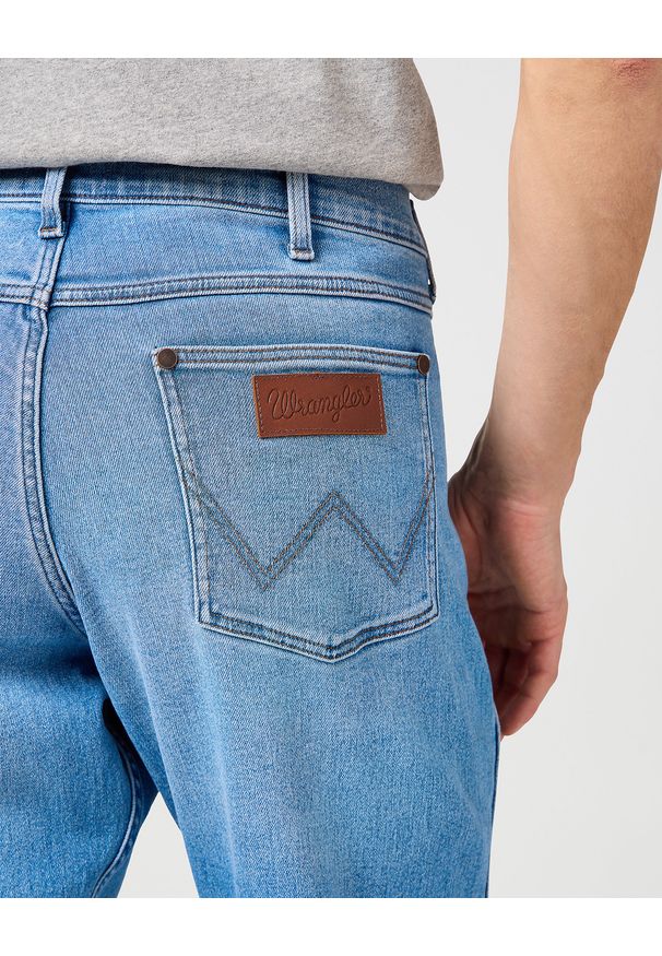 Wrangler - MESKIE SPODNIE WRANGLER HORIZON BOHEMIAN BLUE 112362431