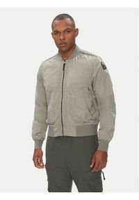 Parajumpers Kurtka bomber Ash 25SMPMJKBZ03 Beżowy Regular Fit. Kolor: beżowy. Materiał: syntetyk