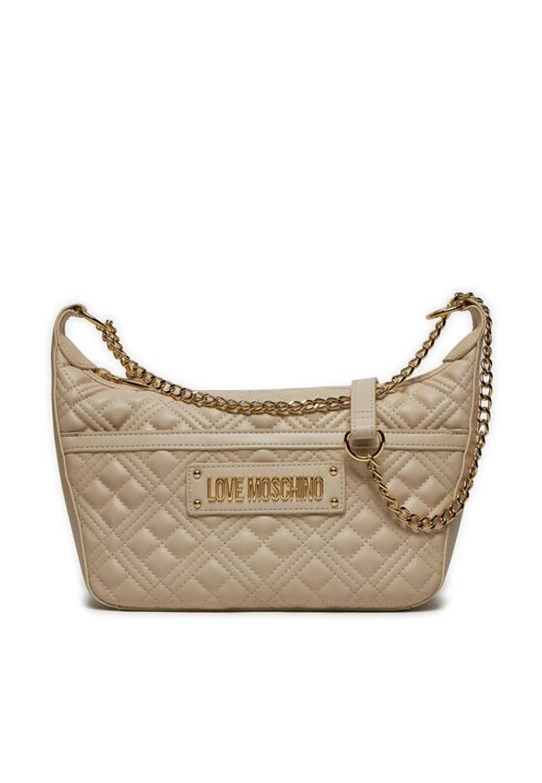 Love Moschino - LOVE MOSCHINO Torebka JC4236PP0ILA0110 Écru. Materiał: skórzane