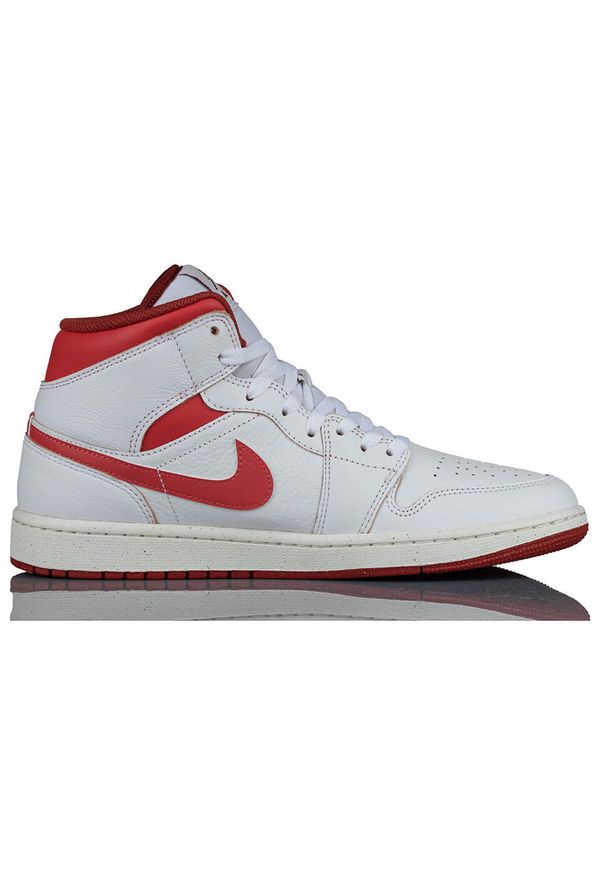 Nike - Buty Sportowe Męskie Air Jordan 1 Mid SE. Okazja: na co dzień. Kolor: biały. Model: Nike Air Jordan. Sport: koszykówka