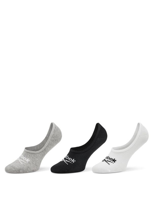 Reebok Zestaw 3 par stopek unisex R0351-SS24 (3-pack) Kolorowy. Wzór: kolorowy