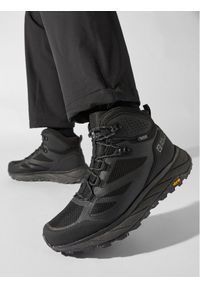 Jack Wolfskin Trekkingi Terraventure Texapore Mid M 4051521 Czarny. Kolor: czarny. Materiał: materiał. Sport: turystyka piesza #1