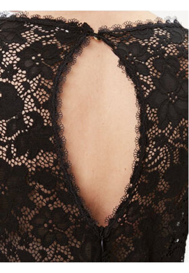 Rinascimento Sukienka wieczorowa CFC0115558003 Czarny Regular Fit. Kolor: czarny. Materiał: syntetyk. Styl: wizytowy