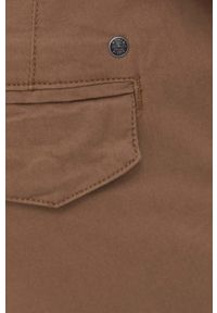 !SOLID - Solid spodnie męskie kolor brązowy w fasonie cargo. Okazja: na co dzień. Kolor: brązowy. Styl: casual