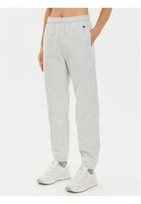 Champion Spodnie dresowe 116243 Szary Regular Fit. Kolor: szary. Materiał: bawełna