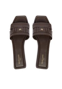 Marciano Guess Klapki G6GZ16 L0097 Brązowy ciemny. Kolor: brązowy. Materiał: skóra #3
