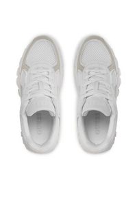 Guess Sneakersy Norina FLJNOR ELE12 Biały. Kolor: biały. Materiał: skóra