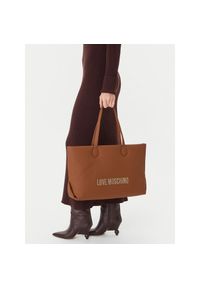 Love Moschino - Torebka LOVE MOSCHINO. Kolor: brązowy #1