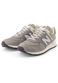 Buty unisex New Balance U574SNV – szare. Kolor: szary. Materiał: zamsz, guma, materiał, syntetyk. Szerokość cholewki: normalna. Model: New Balance 574 #6