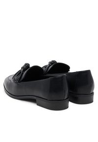Clara Barson Loafersy WYL3674-7 Czarny. Kolor: czarny. Materiał: materiał, syntetyk
