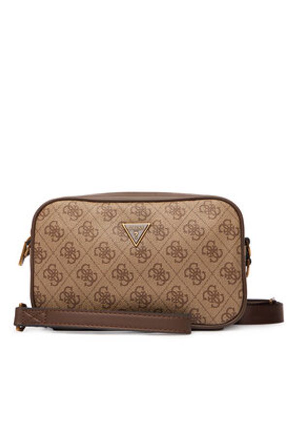 Guess Saszetka HMMILO P6150 Brązowy. Kolor: brązowy. Materiał: skóra