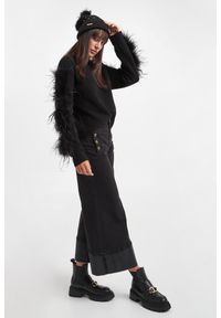 Twinset Milano - Sweter damski z piórami TWINSET #4