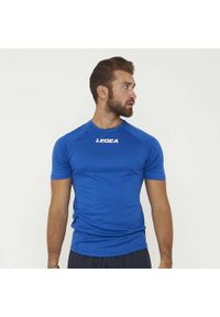LEGEA - Koszulka Legea Leipzig Dorosłych. Kolor: niebieski. Sport: fitness #1