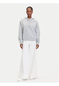 BOSS Bluza C_Ehoody 50547572 Szary Oversize. Kolor: szary. Materiał: bawełna #4