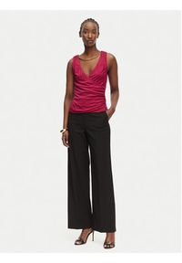 Marciano Guess Top G6GP11 K3617 Różowy Slim Fit. Kolor: różowy. Materiał: wiskoza #2