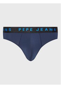 Pepe Jeans Slipy Logo Bf Lr 2P PMU10986 Granatowy. Kolor: niebieski. Materiał: syntetyk