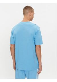 Adidas - adidas T-Shirt adicolor Trefoil IR7980 Niebieski Regular Fit. Kolor: niebieski. Materiał: bawełna #6
