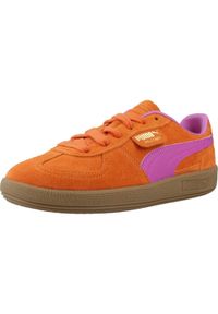 Tenisówki Puma Model Palermo Jr Kolor Pomarańczowy. Kolor: pomarańczowy. Materiał: tkanina