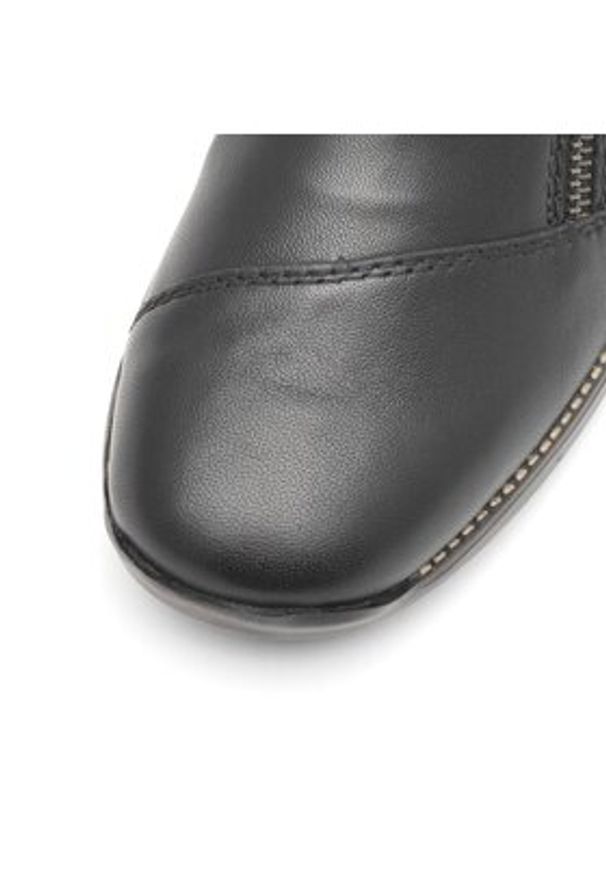 Rieker Półbuty 44265-00 Czarny. Kolor: czarny. Materiał: skóra