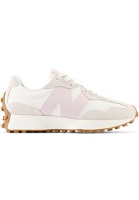 Buty damskie New Balance WS327OR – szare. Okazja: na co dzień. Kolor: szary. Materiał: guma, skóra, dresówka, materiał. Szerokość cholewki: normalna. Sezon: wiosna #1